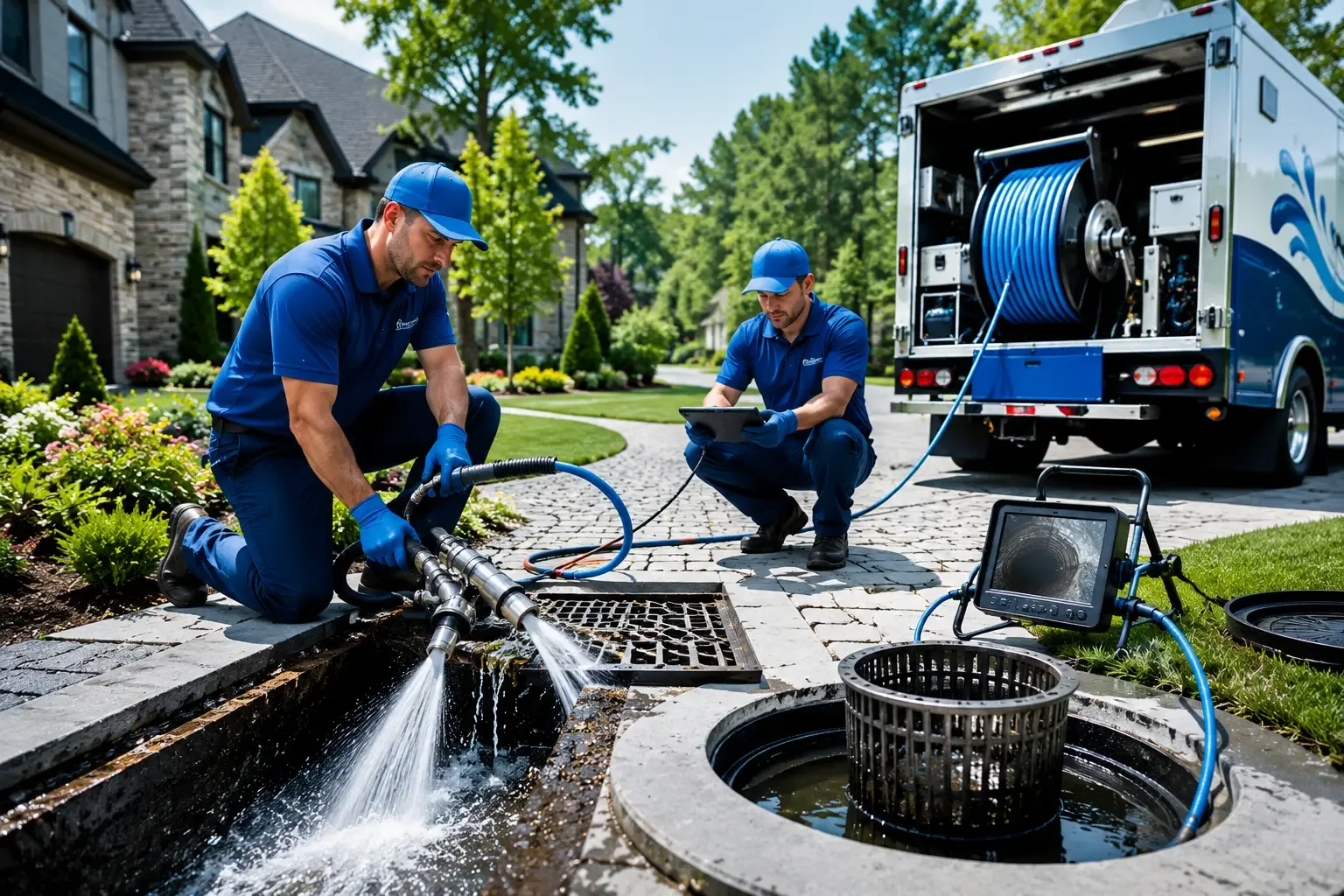 Local outdoor drain cleaning professionals in Traver, CA